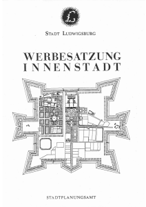 Werbesatzung für die Innenstadt