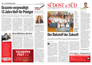 Kleinen Zeitung - Kommunale Abfallwirtschaft Steiermark