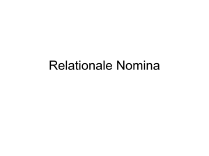 Relationale Nomina