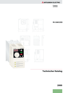 Technischer Katalog FR