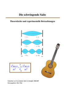 Die schwingende Saite - Lise-Meitner