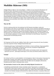 Multible Sklerose (MS) - Heimplatz Deutschland