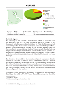 kuwait - Religionsfreiheit weltweit