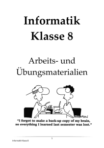 Informatik Klasse 8