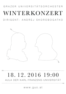 winterkonzert - Karl-Franzens