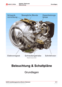 Beleuchtungsanlage - agvs-beo