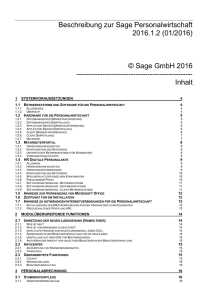 Beschreibung zur Sage Personalwirtschaft 2016.1.2