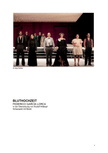 bluthochzeit - Vorarlberger Landestheater