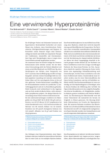 Eine verwirrende Hyperproteinämie