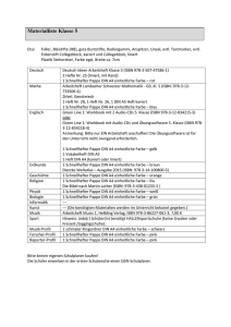 Materiallisten Jahrgänge 5-10 - Evangelisches Gymnasium Nordhorn