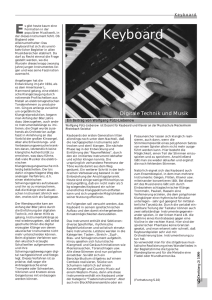 Keyboard E - Musikschule Rheinbach