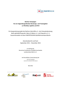 Berliner Kampagne f&uuml;r ein tr&auml;ger&uuml;bergreifendes Beratungs