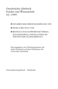 Islam und der Westen. Zukunft im Zeichen friedlichen