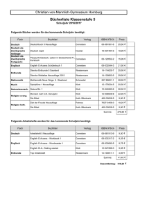 Schulbuchlisten 2016-2017 - Christian von Mannlich