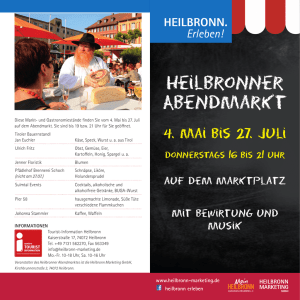 Flyer - Heilbronn Marketing