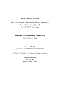 Dokument 1 - E-Dissertationen der Universität Hamburg