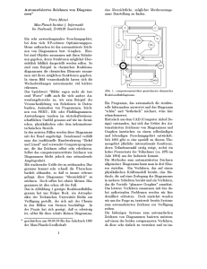 Automatisiertes Zeichnen von Diagram