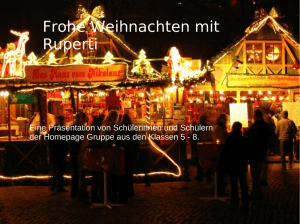 Frohe Weihnachten mit Ruperti Frohe Weihnachten mit Ruperti