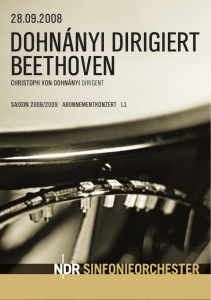 dohnányi dirigiert beethoven