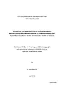 ConiuGo Gesellschaft für Telekommunikation mbH 16540 Hohen