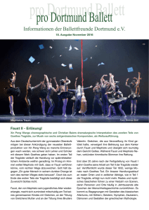 Ausgabe November 2016 - Ballettfreunde Dortmund