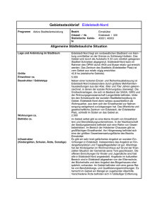 Gebietssteckbrief Eidelstedt-Nord