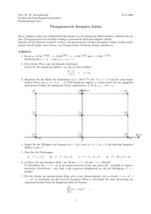 Komplexe Zahlen