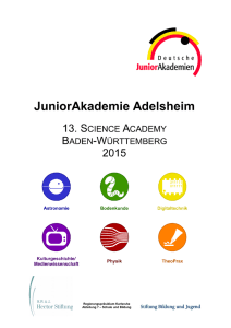 Medien - Science-Academy Baden