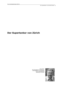 Der Supertanker von Zürich - Forum