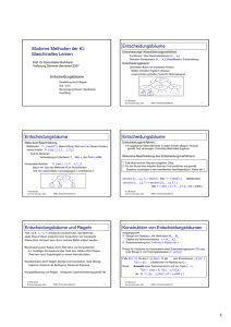 8. Foliensatz, Entscheidungsbäume