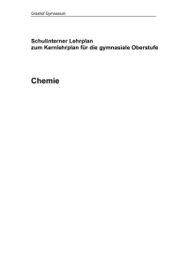 Curriculum Chemie Sek. II
