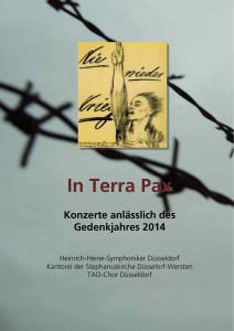 Programm Herbst 2014 - Heinrich Heine Symphoniker