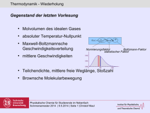 Vorlesung 3 vom 9.5.2014