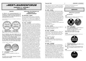 WERT«MARKENFORUM