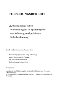 forschungsbericht - Fachhochschule Potsdam