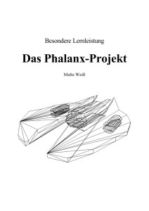 Das Phalanx-Projekt - Racer 3Development Website