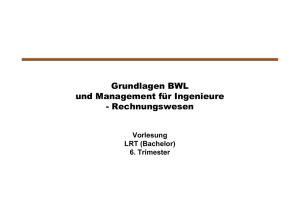 Grundlagen BWL und Management für Ingenieure
