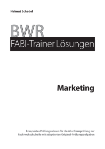 Marketing - FOS/BOS Freising