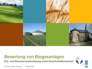 Vortrag Biogas.key - LWK Niedersachsen