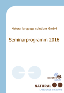 Seminarkatalog 2016 PDF