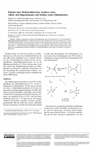 Dianion eines Methylendiborirans, Synthese seiner Alkali