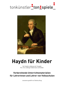 Haydn für Kinder - Tonkünstler