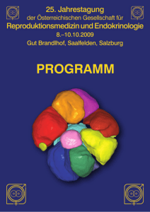 Untitled - &Ouml;sterreichischen Gesellschaft f&uuml;r Reproduktionsmedizin