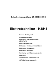 Elektrotechniker - H3/H4