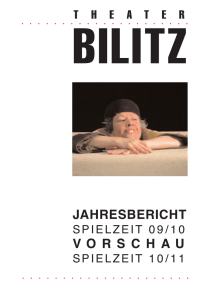 Spielzeit 09/10 - Theater Bilitz