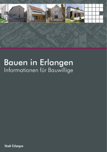 Bauen in Erlangen