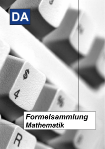 Formelsammlung - AndyDunkel.net