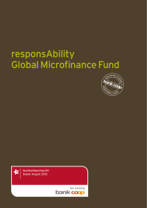 responsAbility Global Microfinance Fund