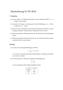 Ferienkurs Experimentalphysik 2