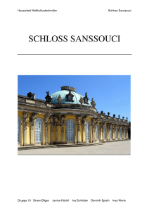 13. Schloss Sanssouci_Ausarbeitung